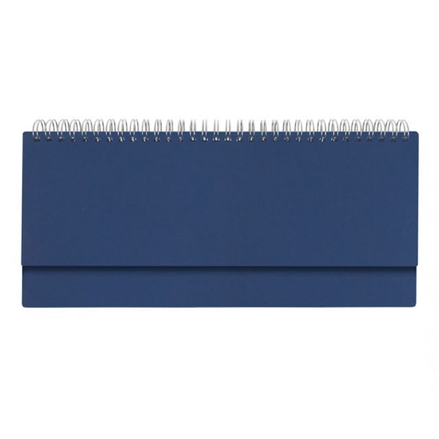 Планинг Alfa Soft 325*130 мм, темно-синий, недатированный, в твердой обложке