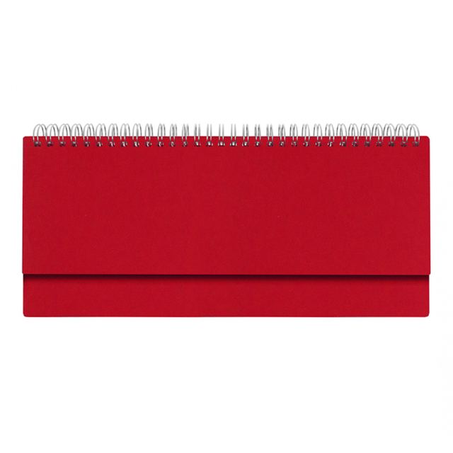 Планинг Alfa Soft 325*130 мм, красный, недатированный, в твердой обложке