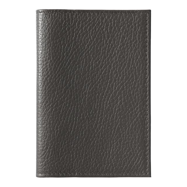 Обложка для автодокументов Leather Sky Flotter Sun из натуральной кожи, темно-серая