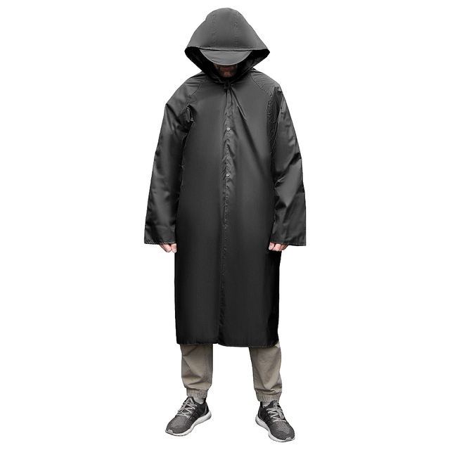 Дождевик Oxford, унисекс, материал полиэстер с пропиткой, размер XL-XXL, черный