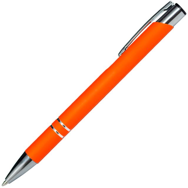 Ручка шариковая Legend Soft Touch Requis, оранжевая