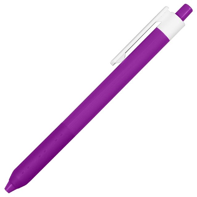 Ручка шариковая Alana Color, пластиковая, фиолетовая